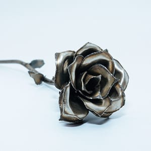 Handmade Welded Steel Rose